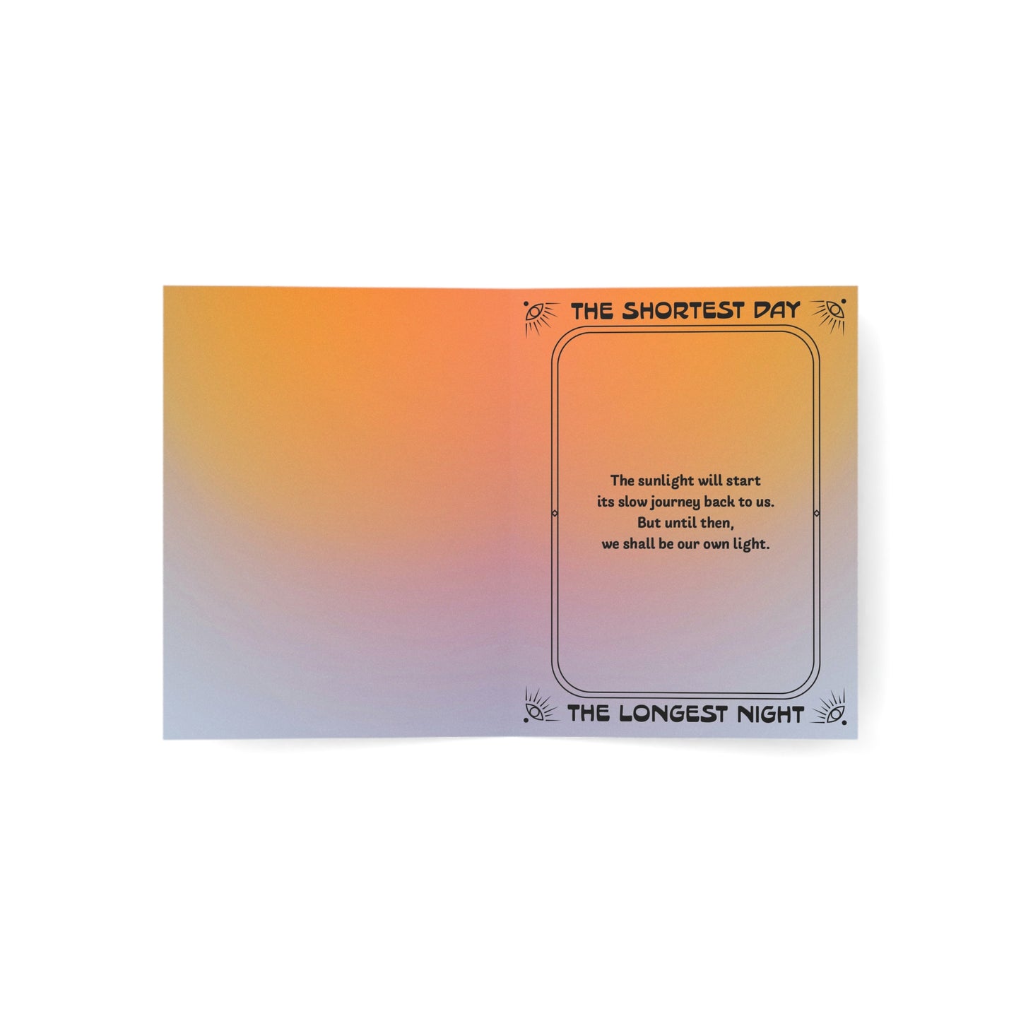 Winter Solstice Note Cards (1, 10, 30, and 50pcs)