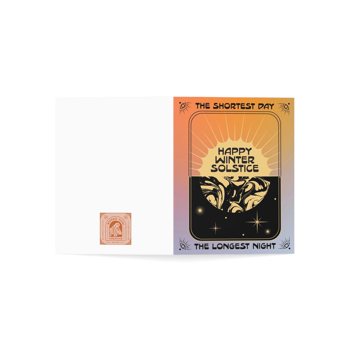 Winter Solstice Note Cards (1, 10, 30, and 50pcs)