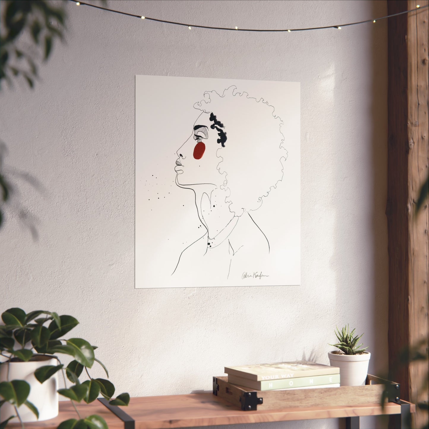 Celeste Cheeky Poster