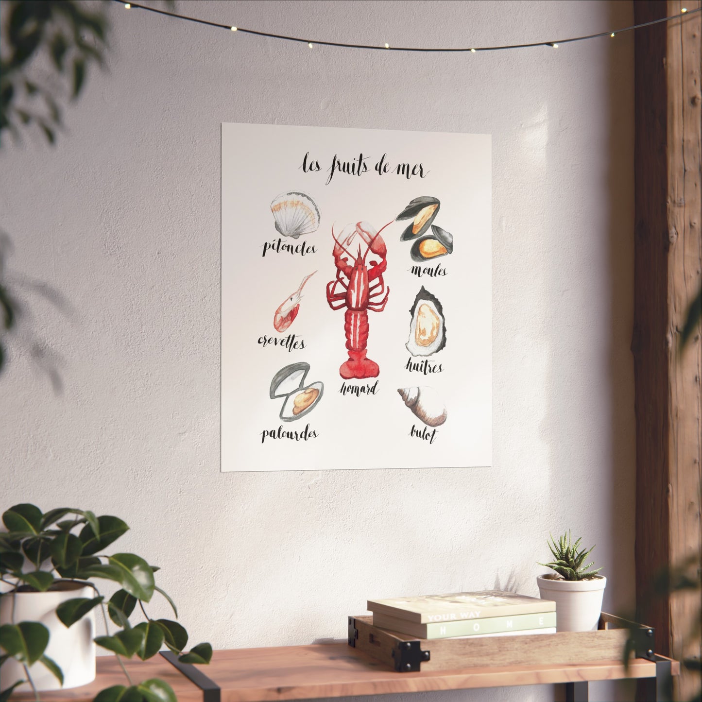 Les Fruits de Mer Poster