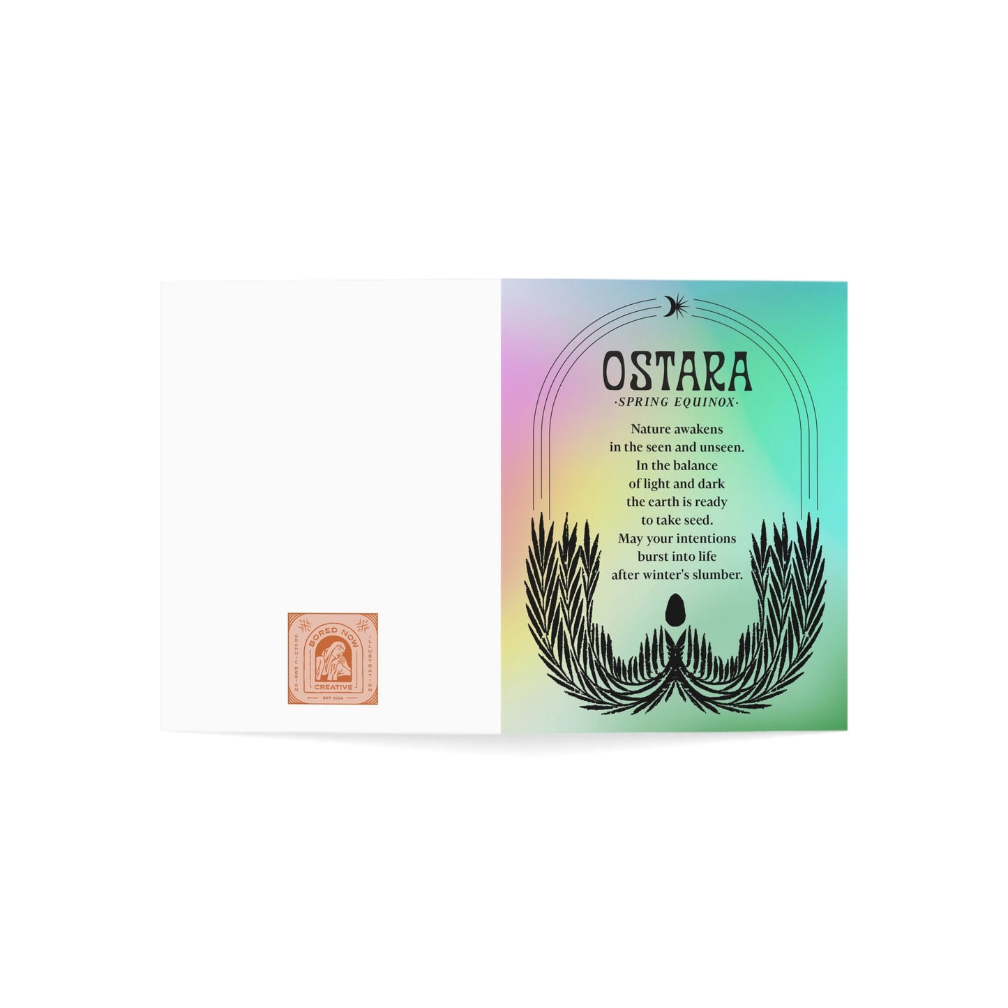 Ostara Note Cards (1, 10, 30, and 50pcs)