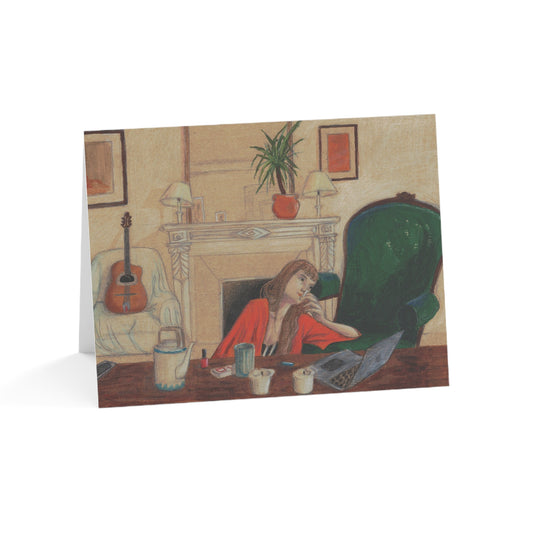 Alone Note Cards (1, 10, 30, and 50pcs)