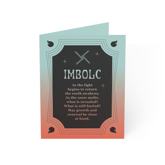Imbolc Note Cards (1, 10, 30, and 50pcs)