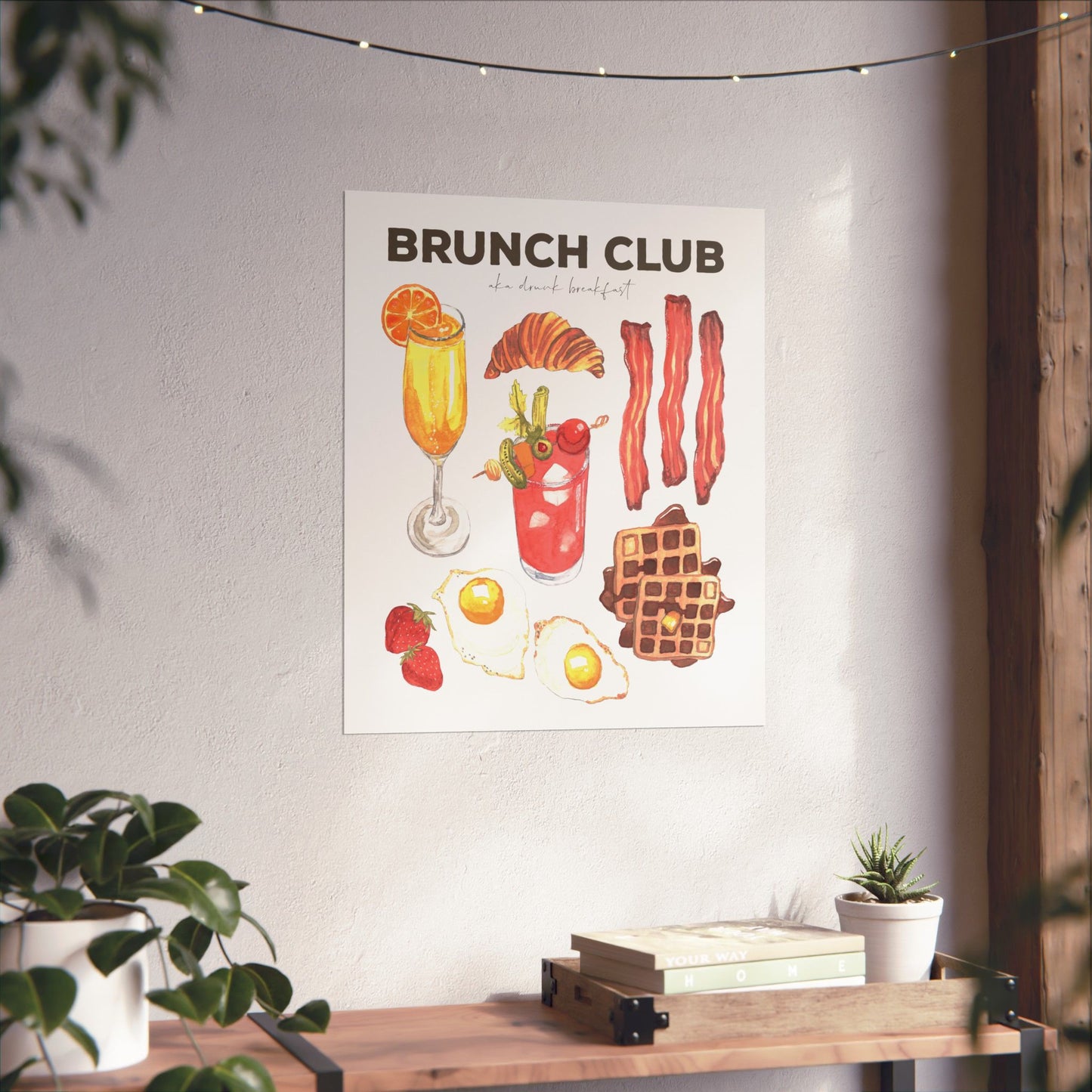 Brunch club Poster