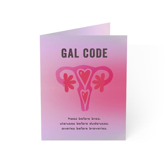 Gal Code Note Cards (1, 10, 30, and 50pcs)
