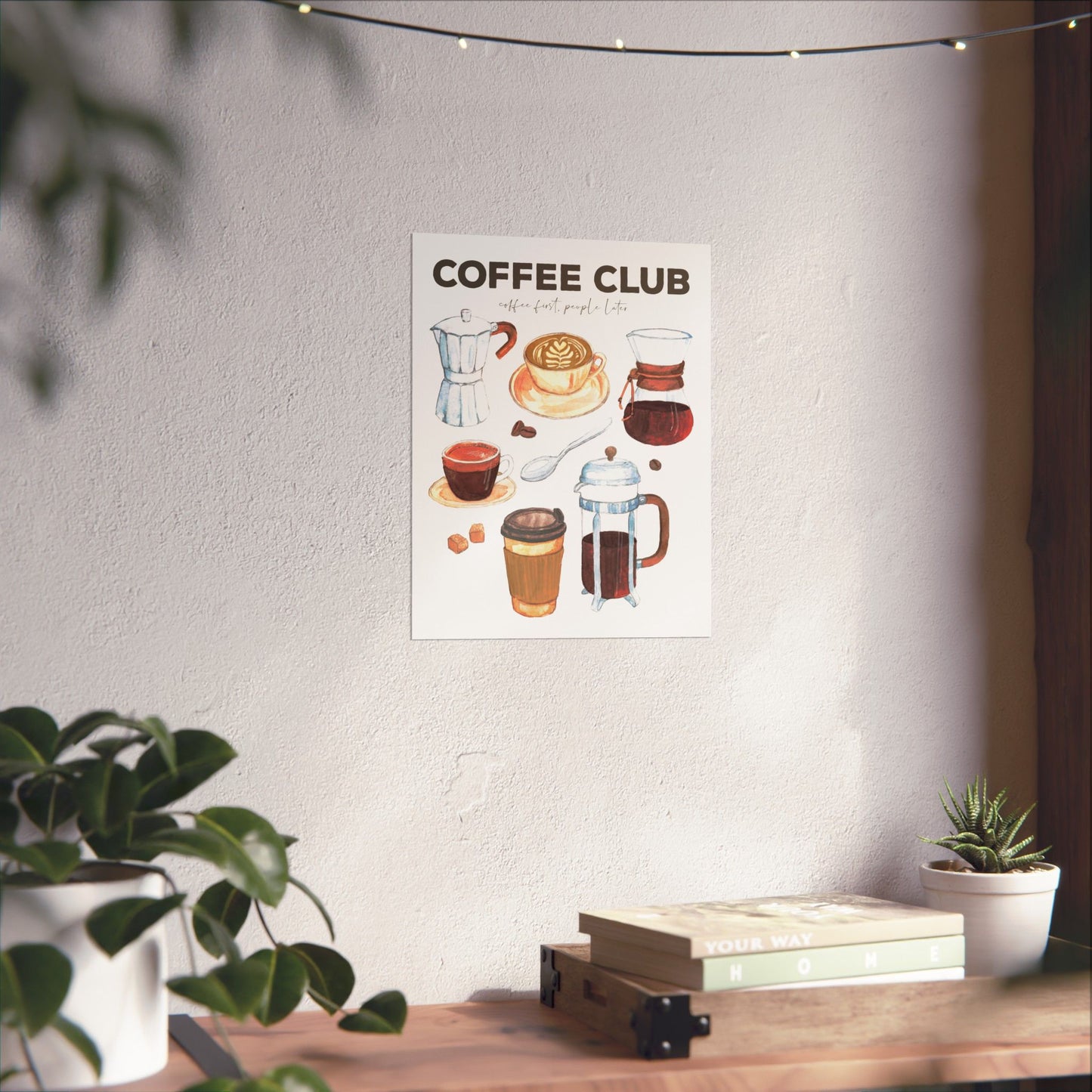 Coffee Club Posters
