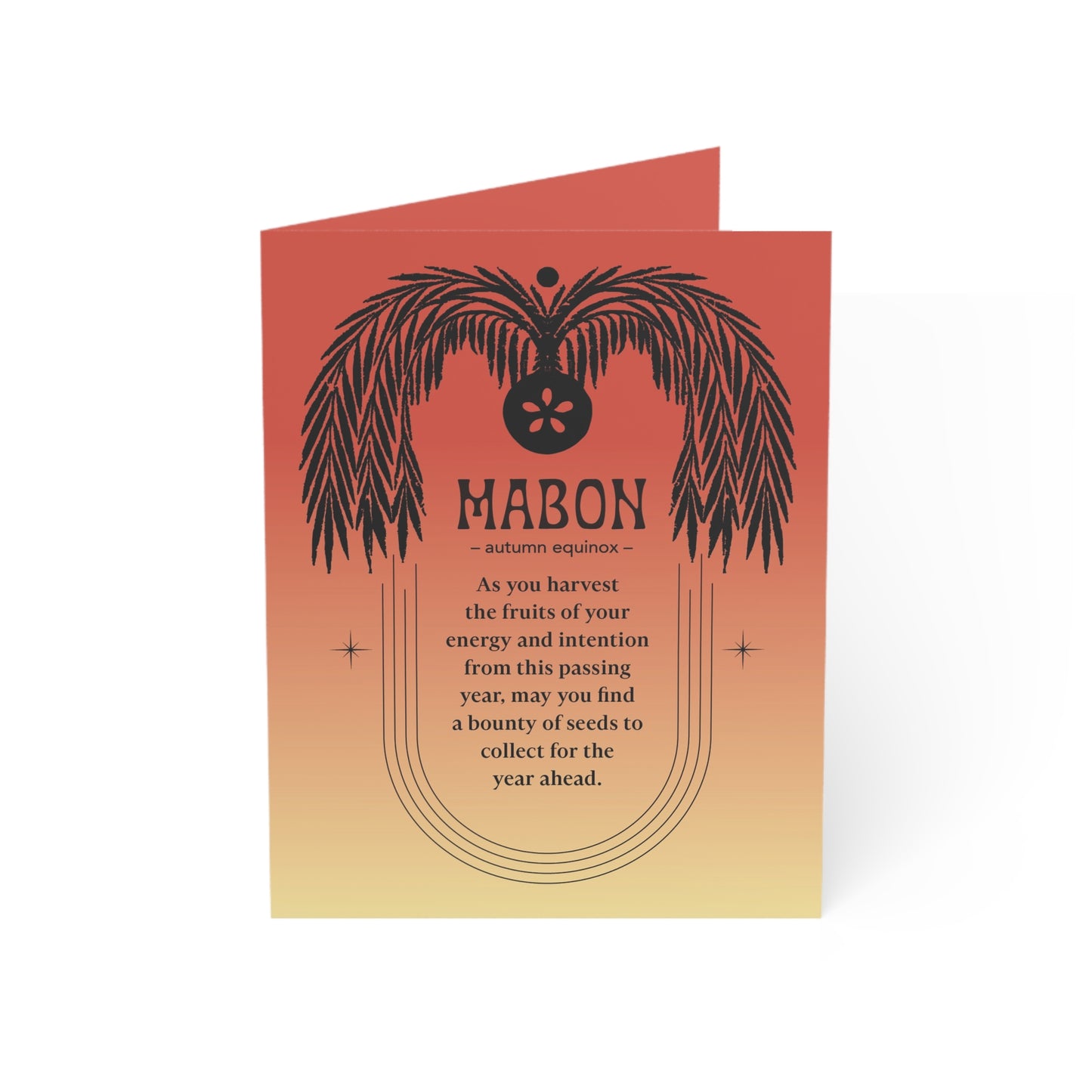 Mabon Note Cards (1, 10, 30, and 50pcs)