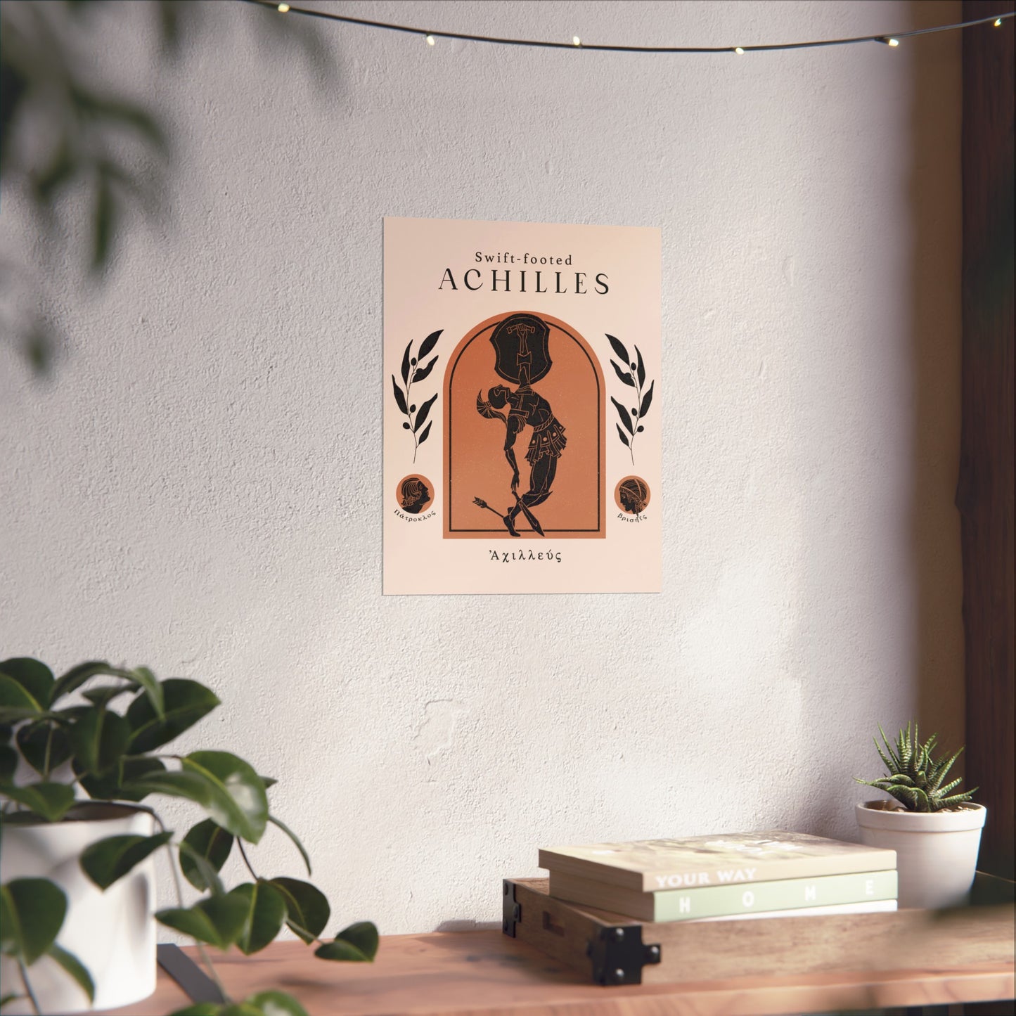 Swift-Footed Achilles Poster