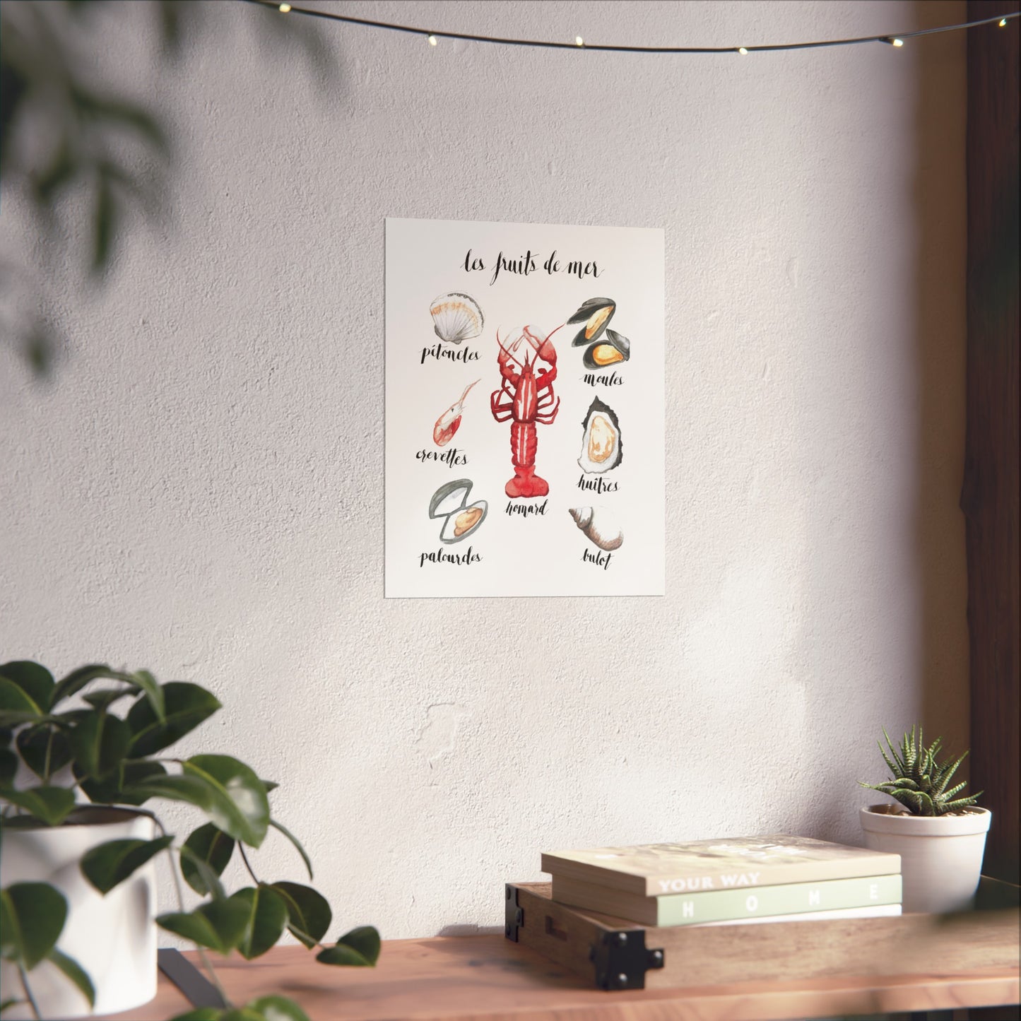 Les Fruits de Mer Poster