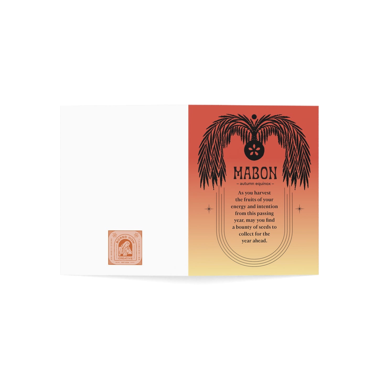 Mabon Note Cards (1, 10, 30, and 50pcs)