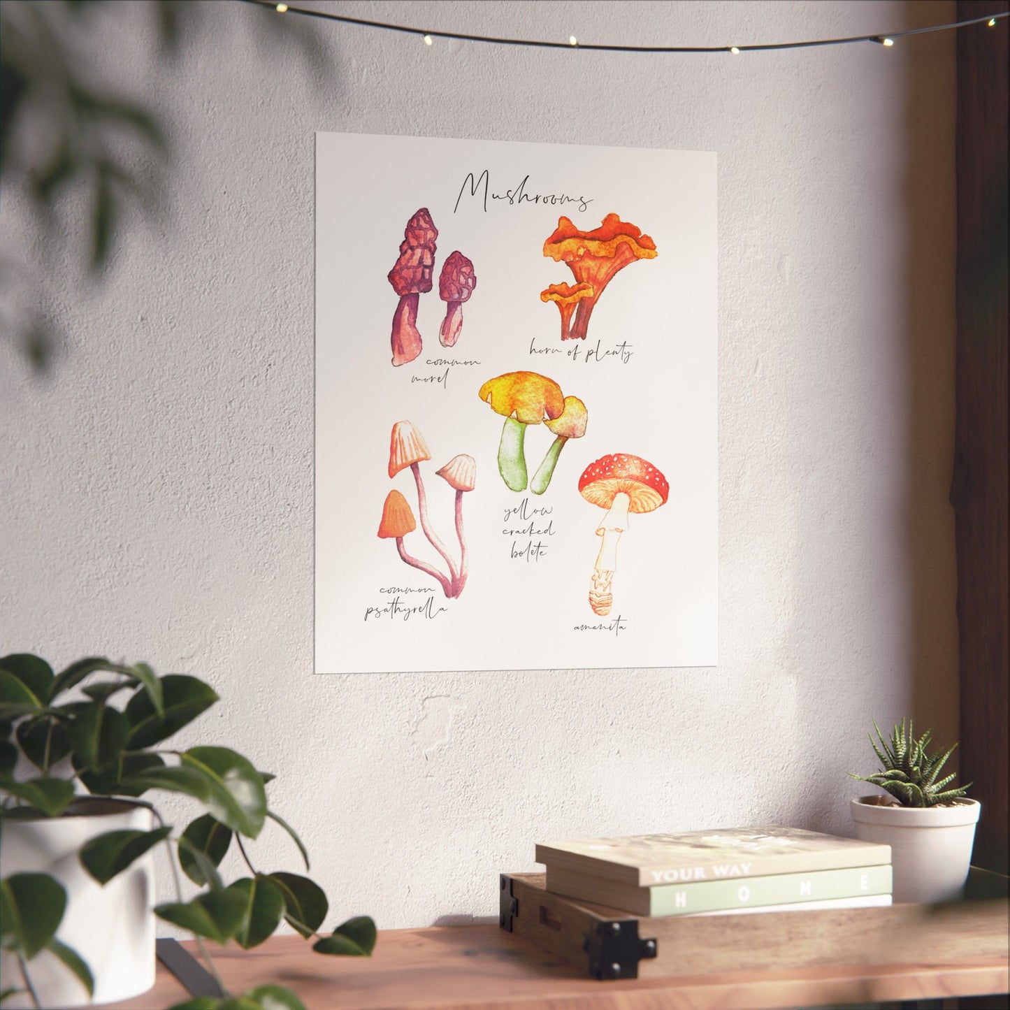 Mushrooms Poster