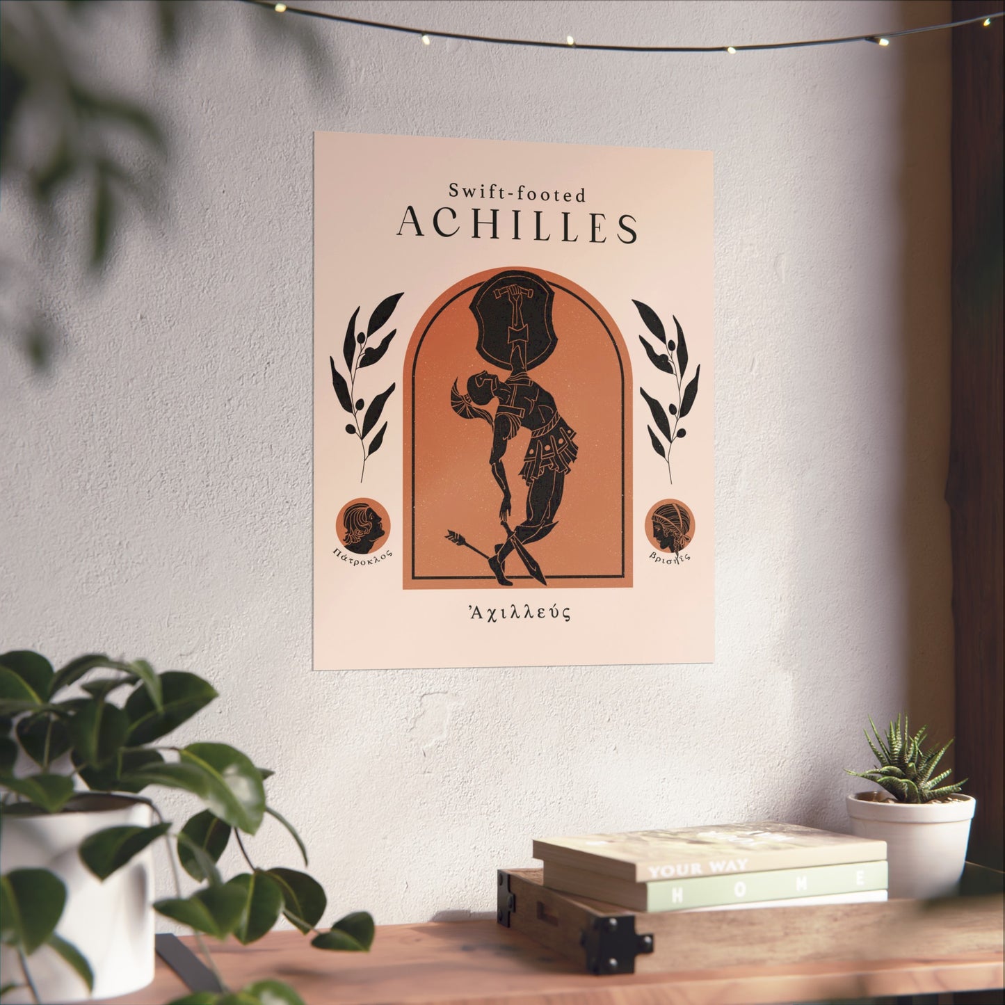 Swift-Footed Achilles Poster