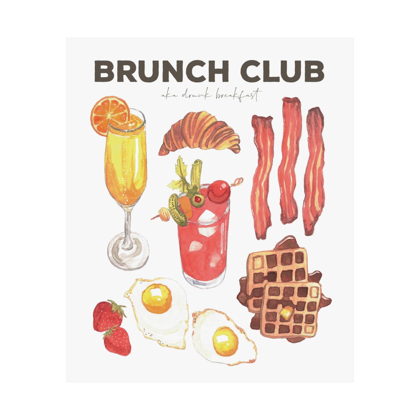 Brunch club Poster