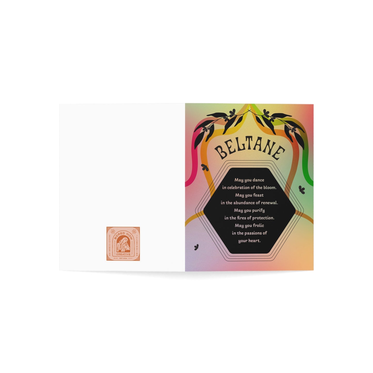 Beltane Note Cards (1, 10, 30, and 50pcs)