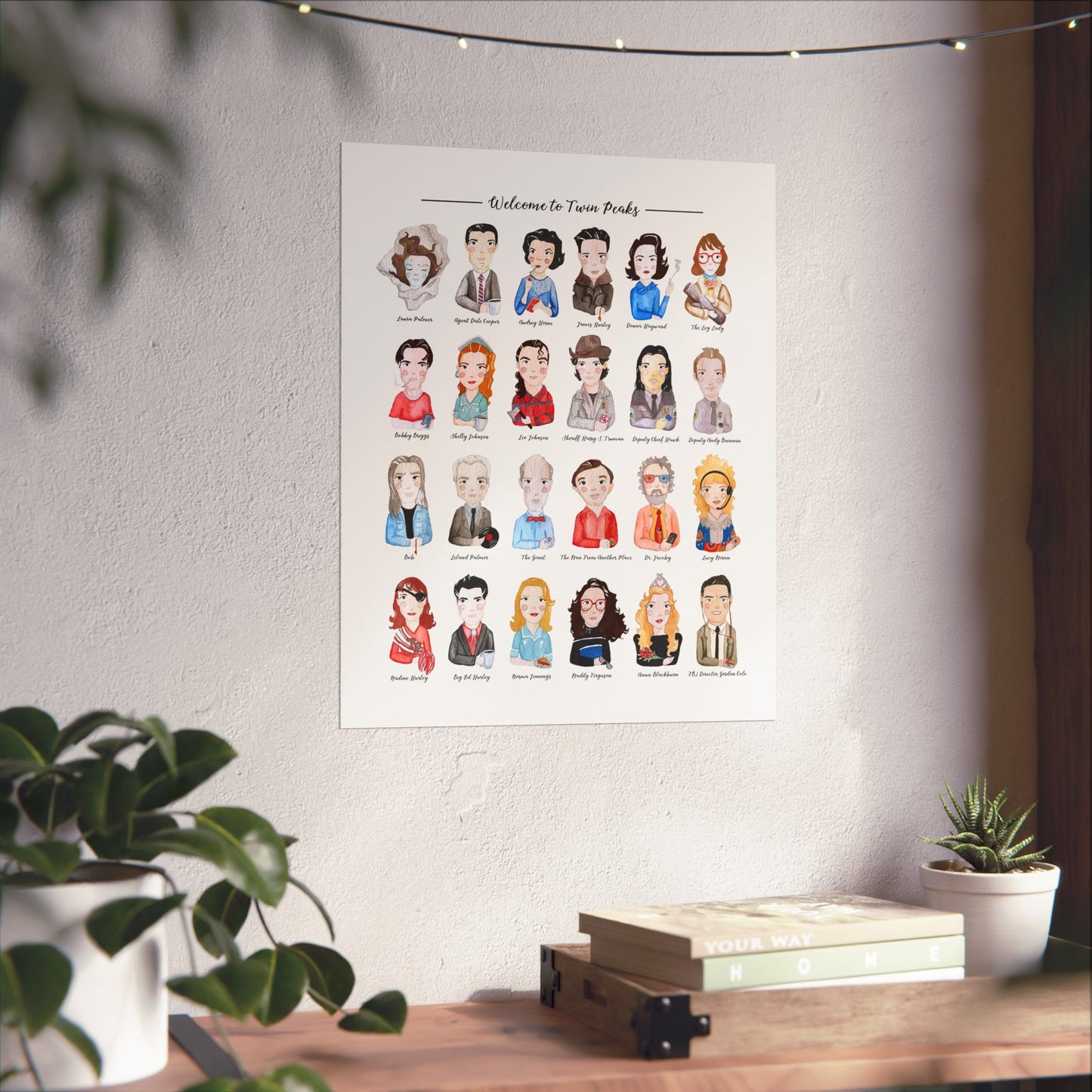 Welcome to Twin Peaks Poster
