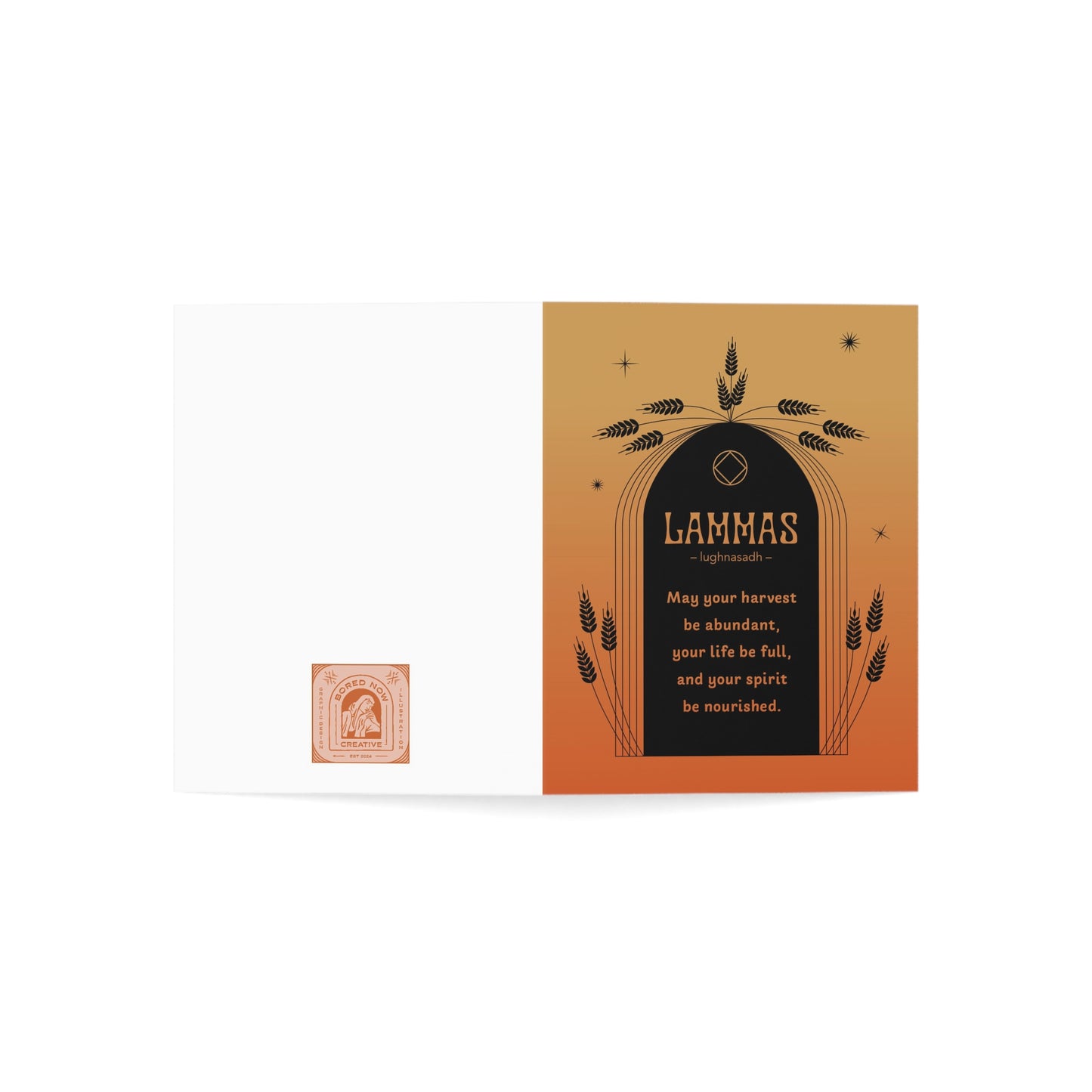 Lammas Note Cards (1, 10, 30, and 50pcs)