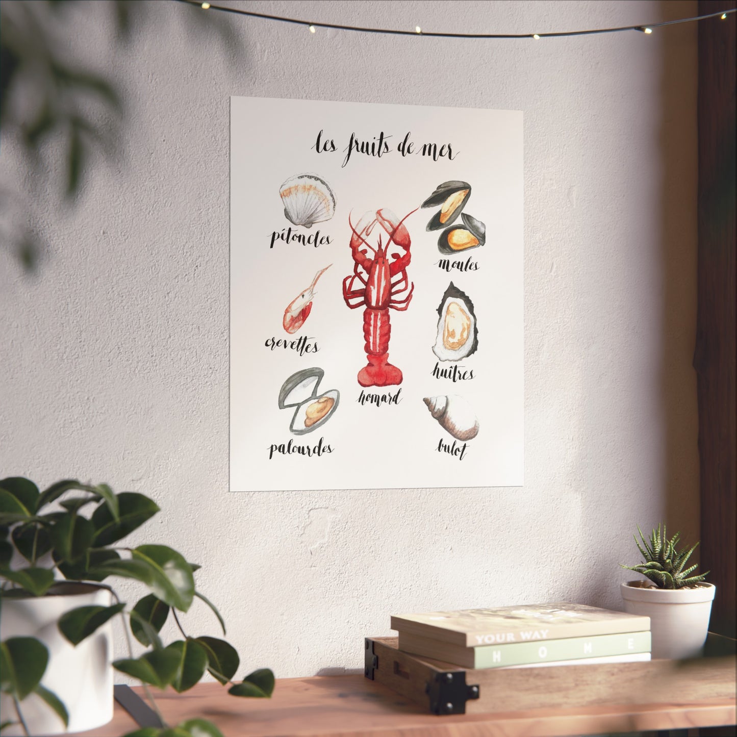 Les Fruits de Mer Poster