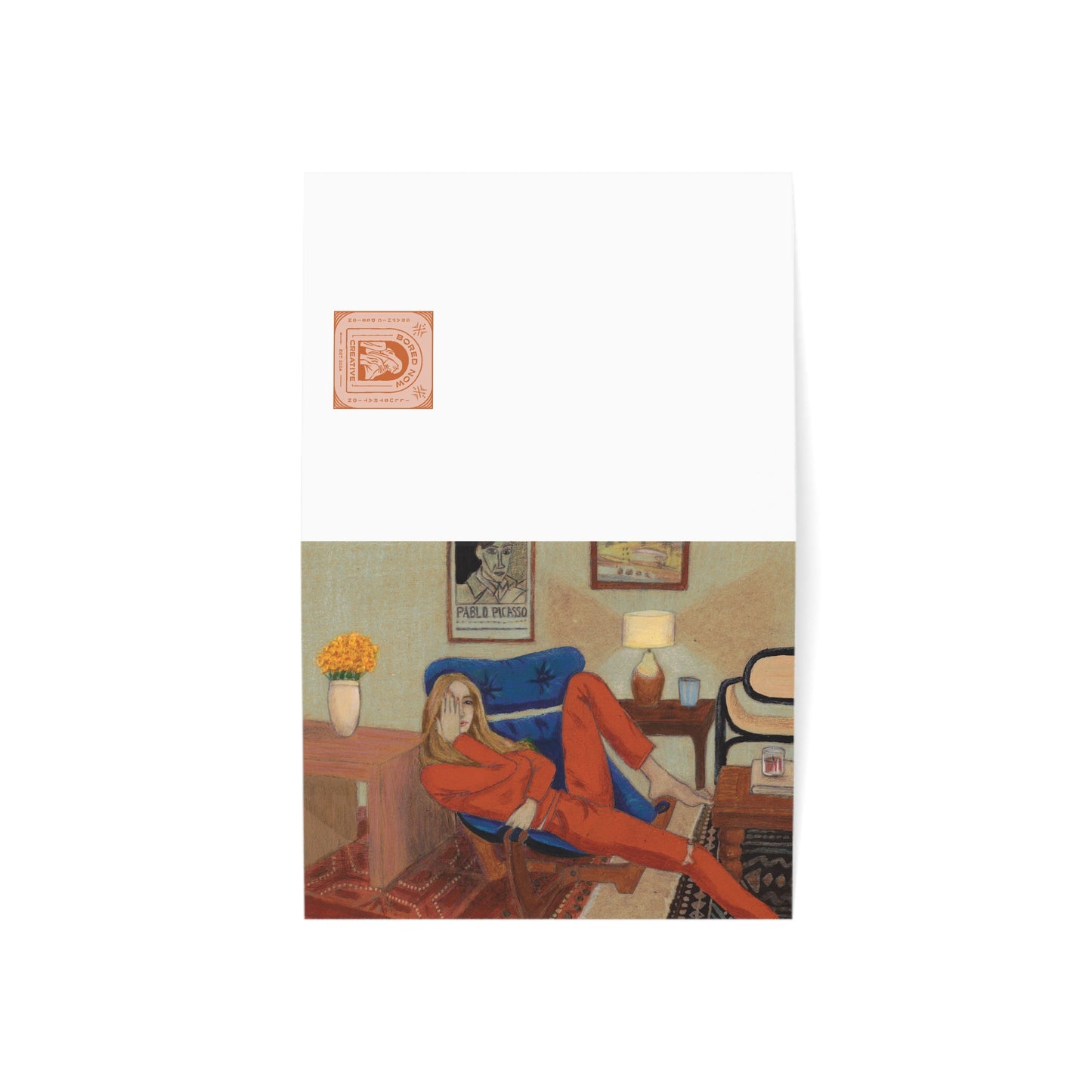 Bored Note Cards (1, 10, 30, and 50pcs)