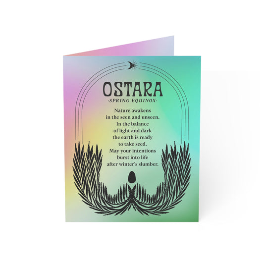 Ostara Note Cards (1, 10, 30, and 50pcs)