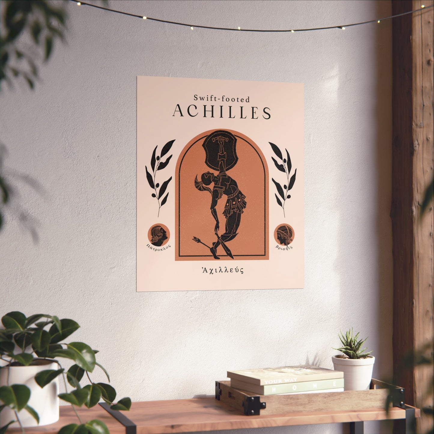 Swift-Footed Achilles Poster