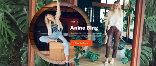 Shopbop Editorial Design