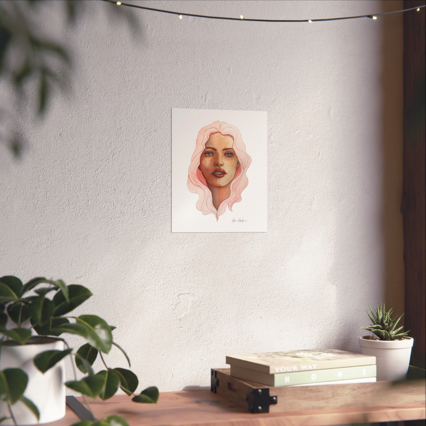 Pink Poster