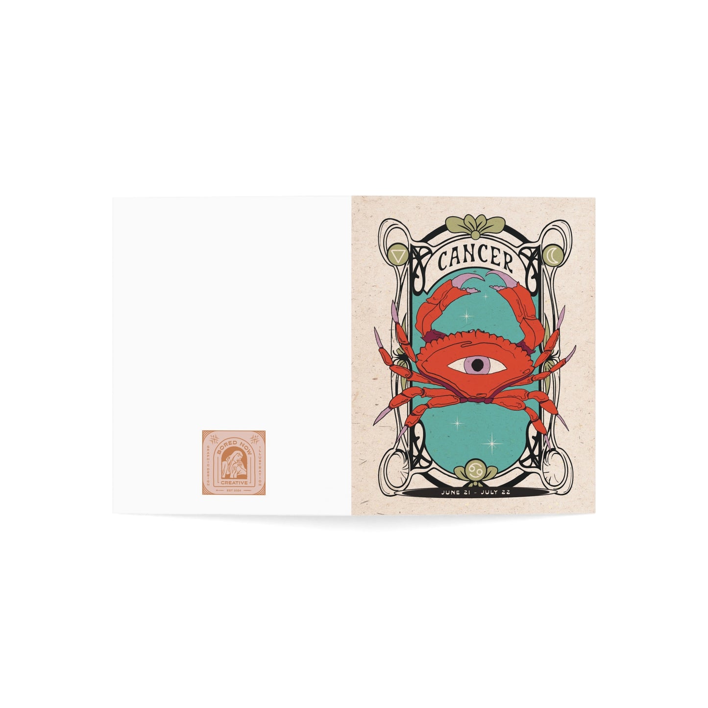 Cancer Zodiac Card