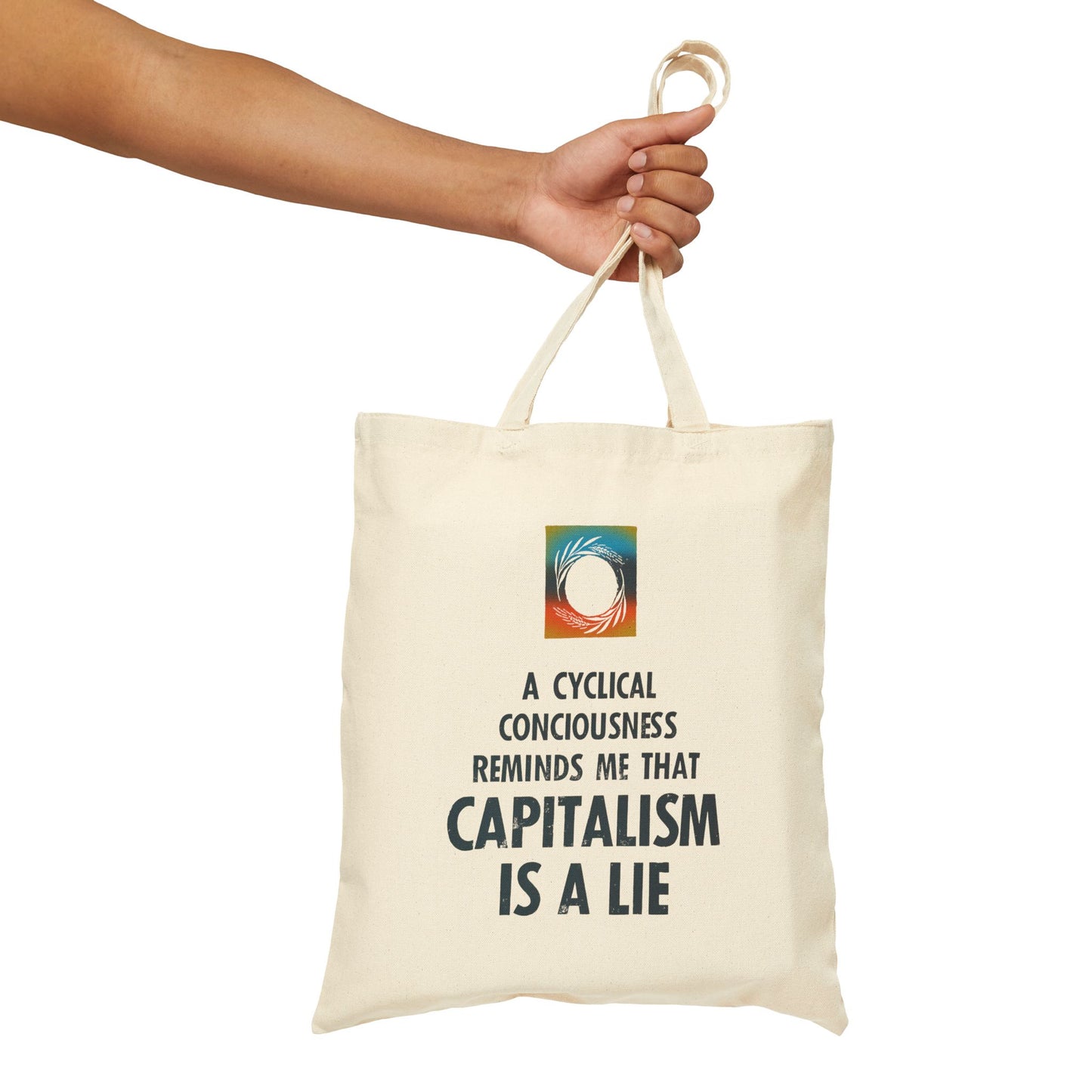 Capitalism is a Lie Tote Bag