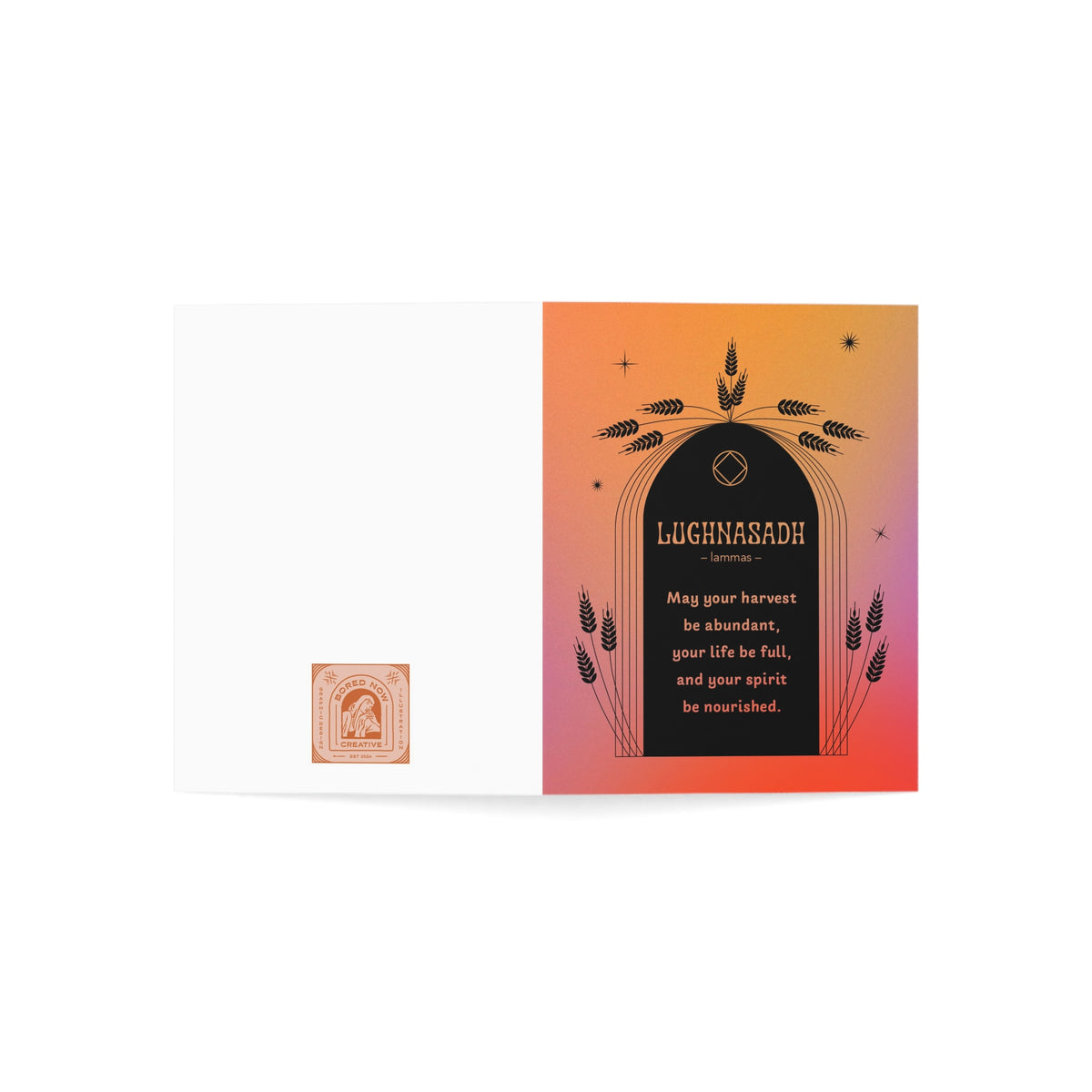 Lammas Note Cards (1, 10, 30, and 50pcs)