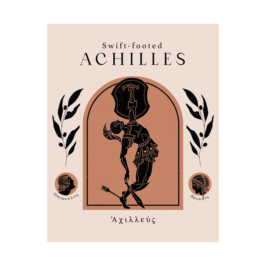 Swift-Footed Achilles Poster