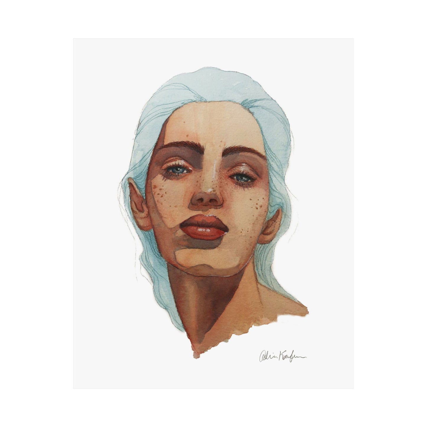 Blue Poster