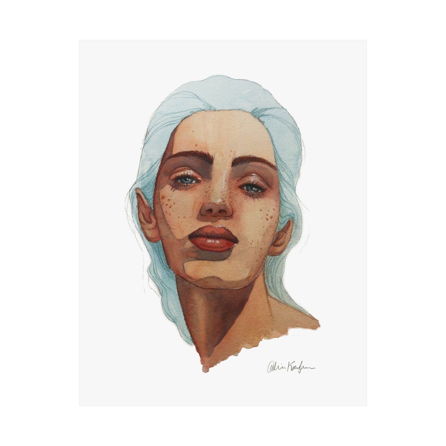 Blue Poster
