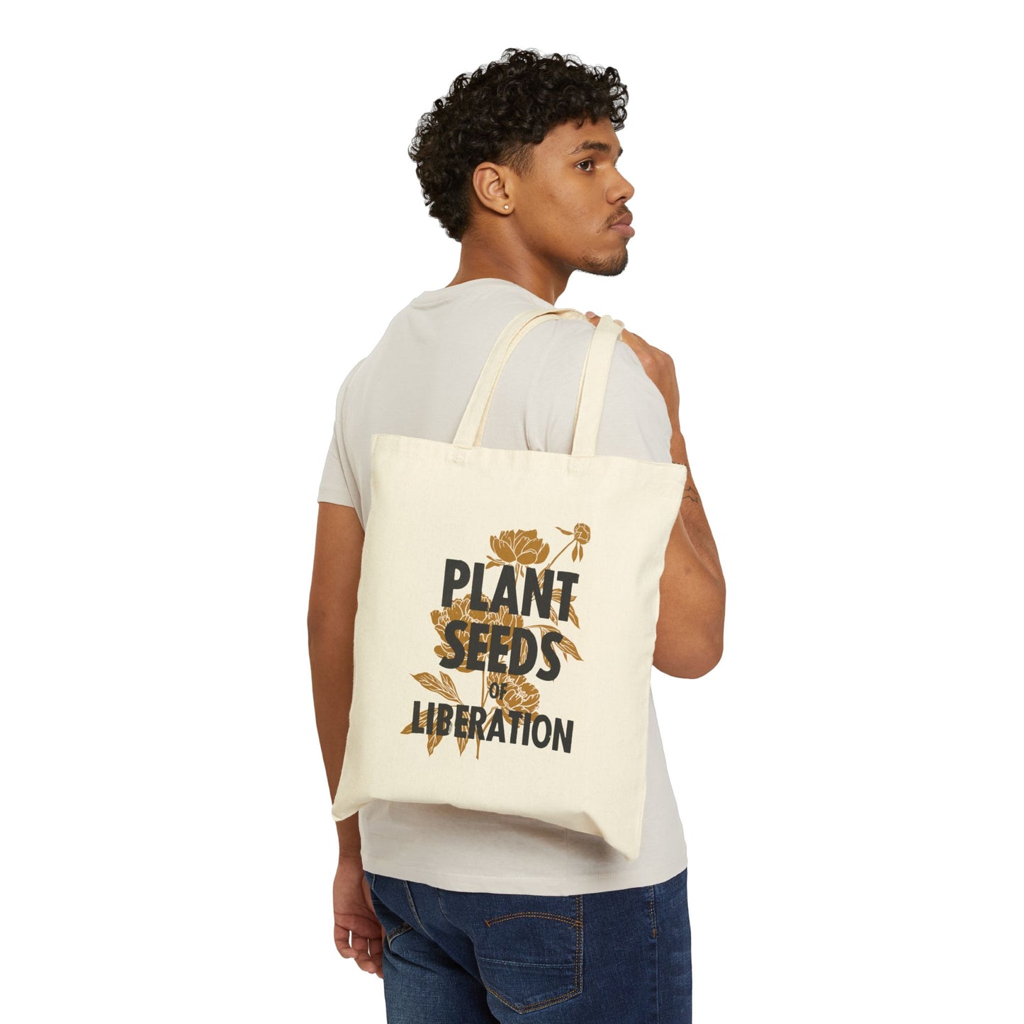 Plant Seeds of Liberation Tote Bag