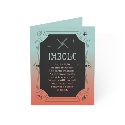 Imbolc Note Cards (1, 10, 30, and 50pcs)