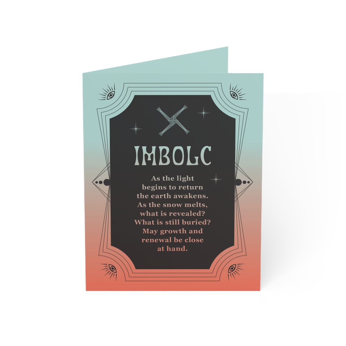 Imbolc Note Cards (1, 10, 30, and 50pcs)