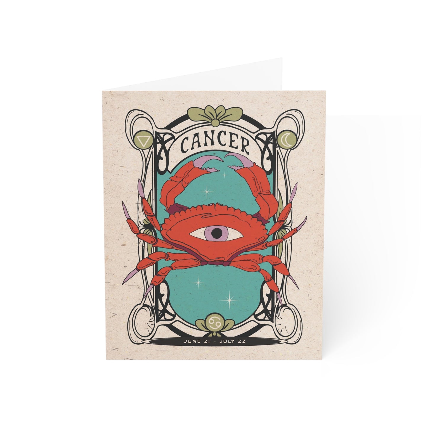 Cancer Zodiac Card