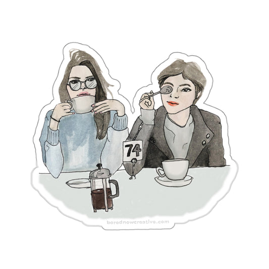 Cafe Hang Sticker