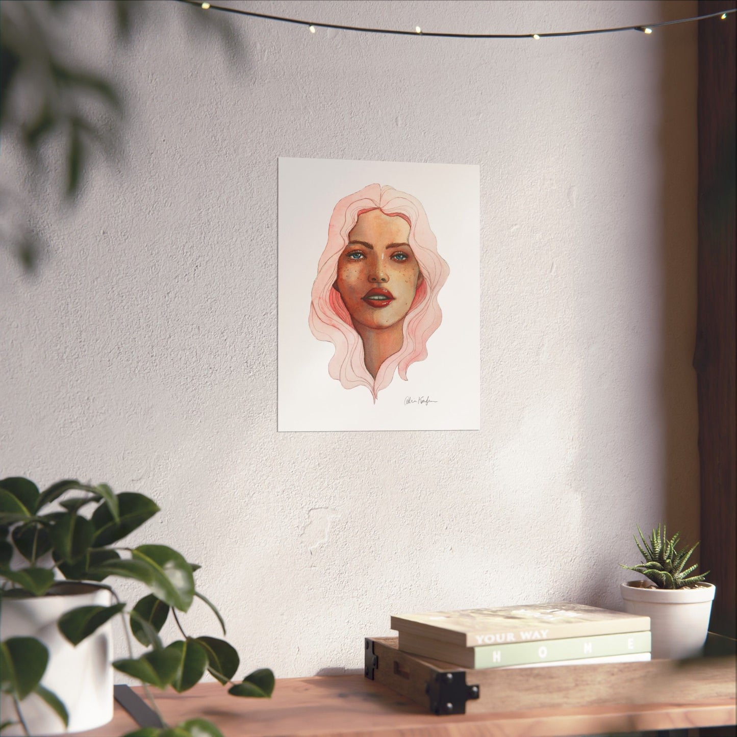 Pink Poster