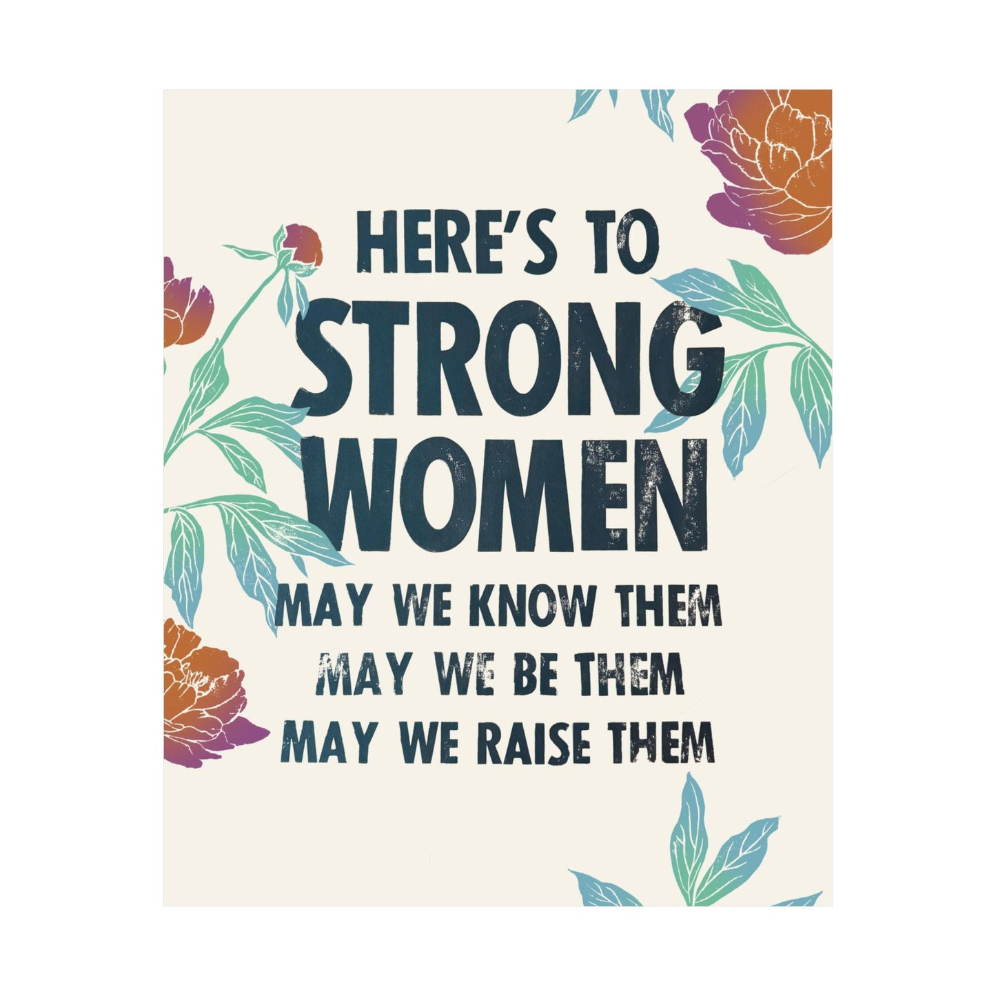 Strong Women Poster