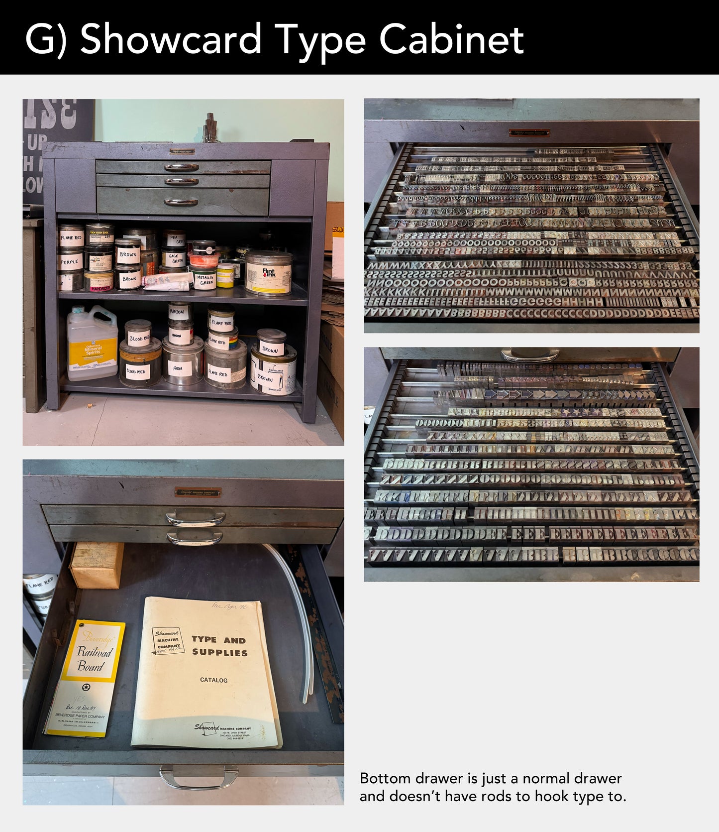 Letterpress + Equipment For Sale